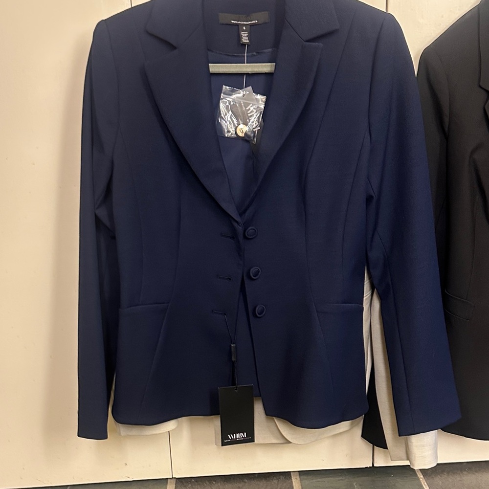 White House Black Market Navy Blazer